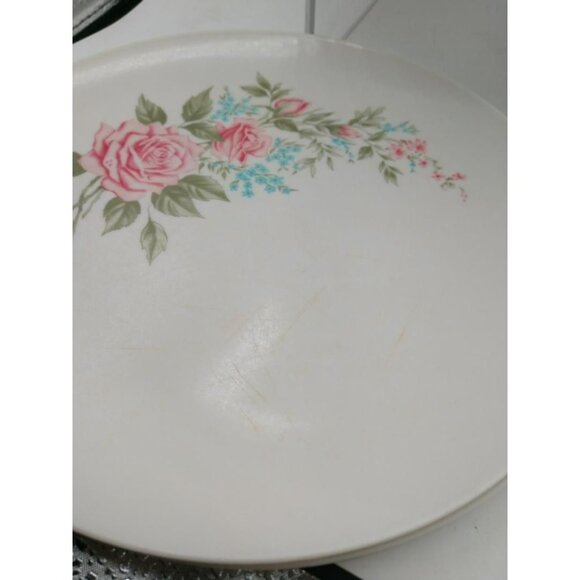Vintage Boontonware Somerset Dinner Plates and Bread Plates - Picture 2 of 7
